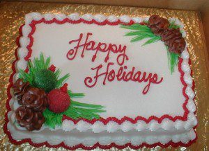 holiday cake