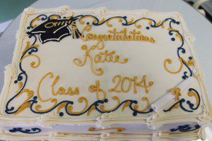 graduation cake