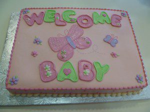 safeway baby shower cake