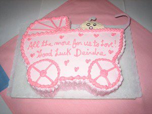 baby shower cake