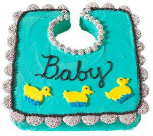Couture baby shower Cake