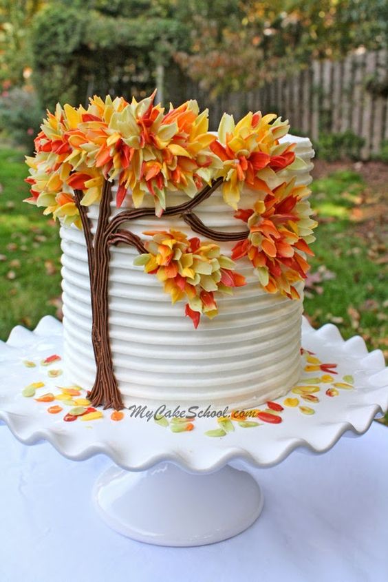 fall-birthday-cake