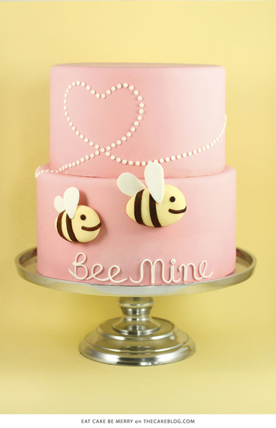 bee mine cake