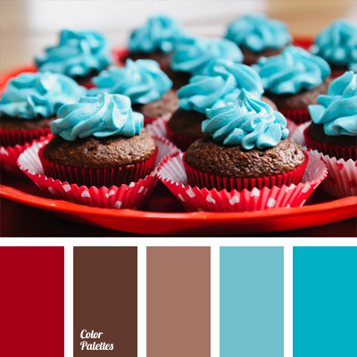 Cupcakes color schemes