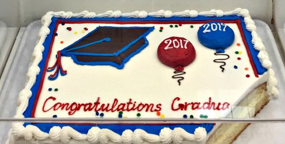 Costco Cakes graduation cake