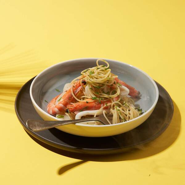 pasta with shrimp